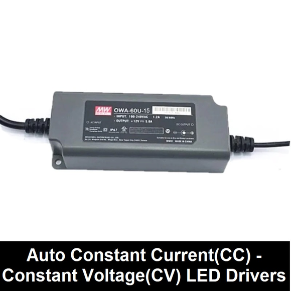 Auto Constant Current(CC) - Constant Voltage(CV) LED Drivers - GekPower
