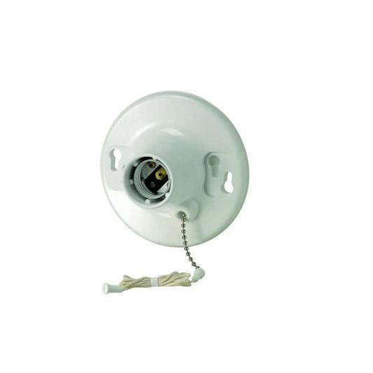 Leviton Lamp Holder with Pull Chain Switch - 660W