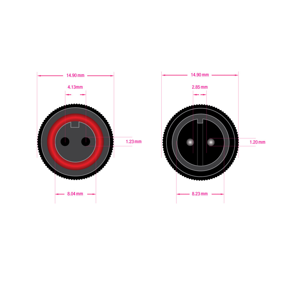 Wall Washer Connecting Cable, B61B1234-Female 50cm(1.6ft)