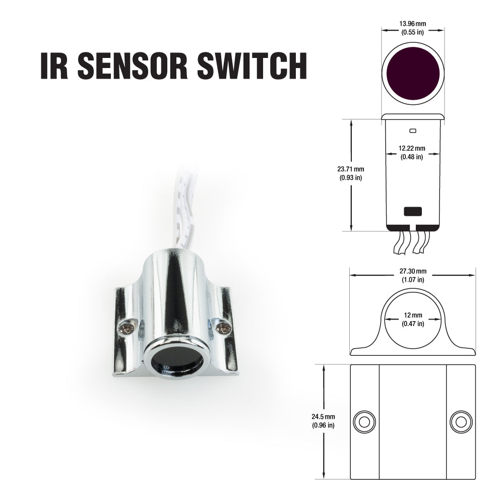 circuit diagram of single infrared sensor
