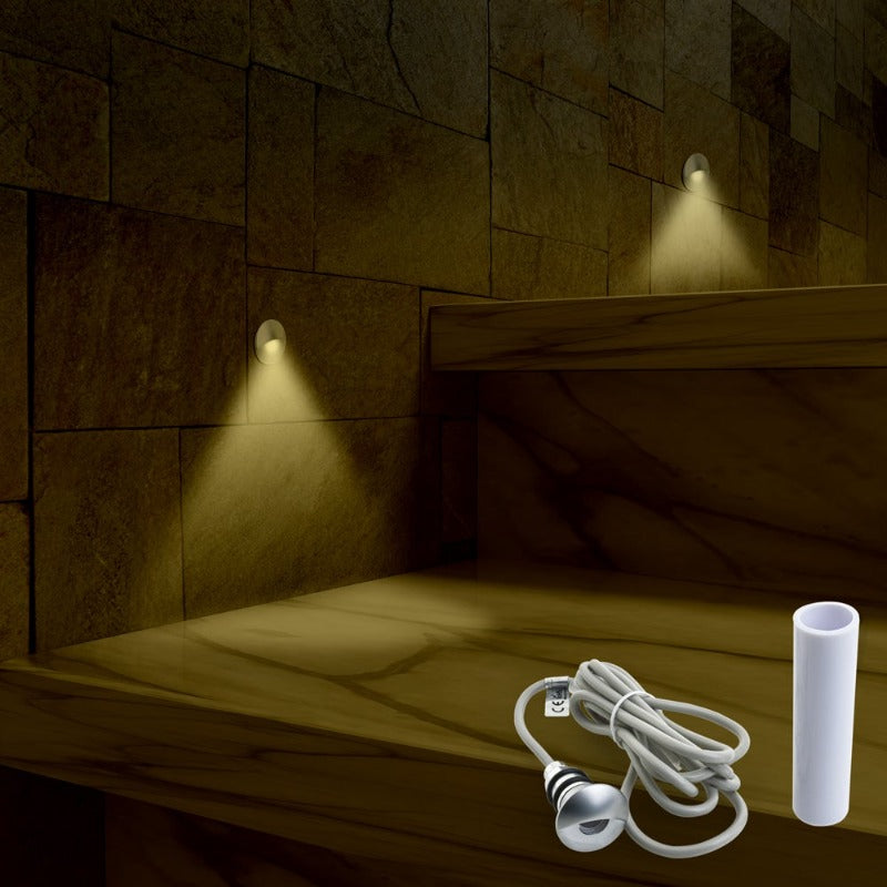 C1024WW Recessed Step Light/ Pathway Light/ Deck Light Eyelid Light,