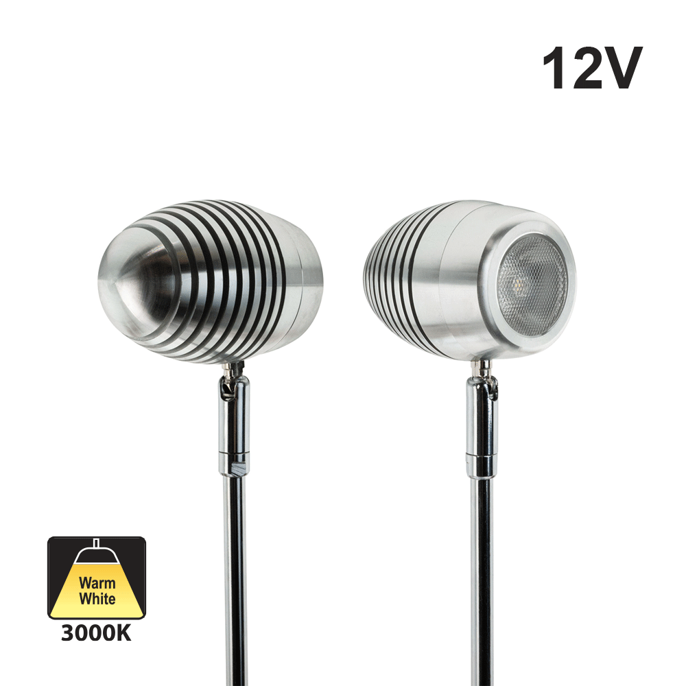 Showroom Exhibition lighting 4 Watts Spotlight with Clamp