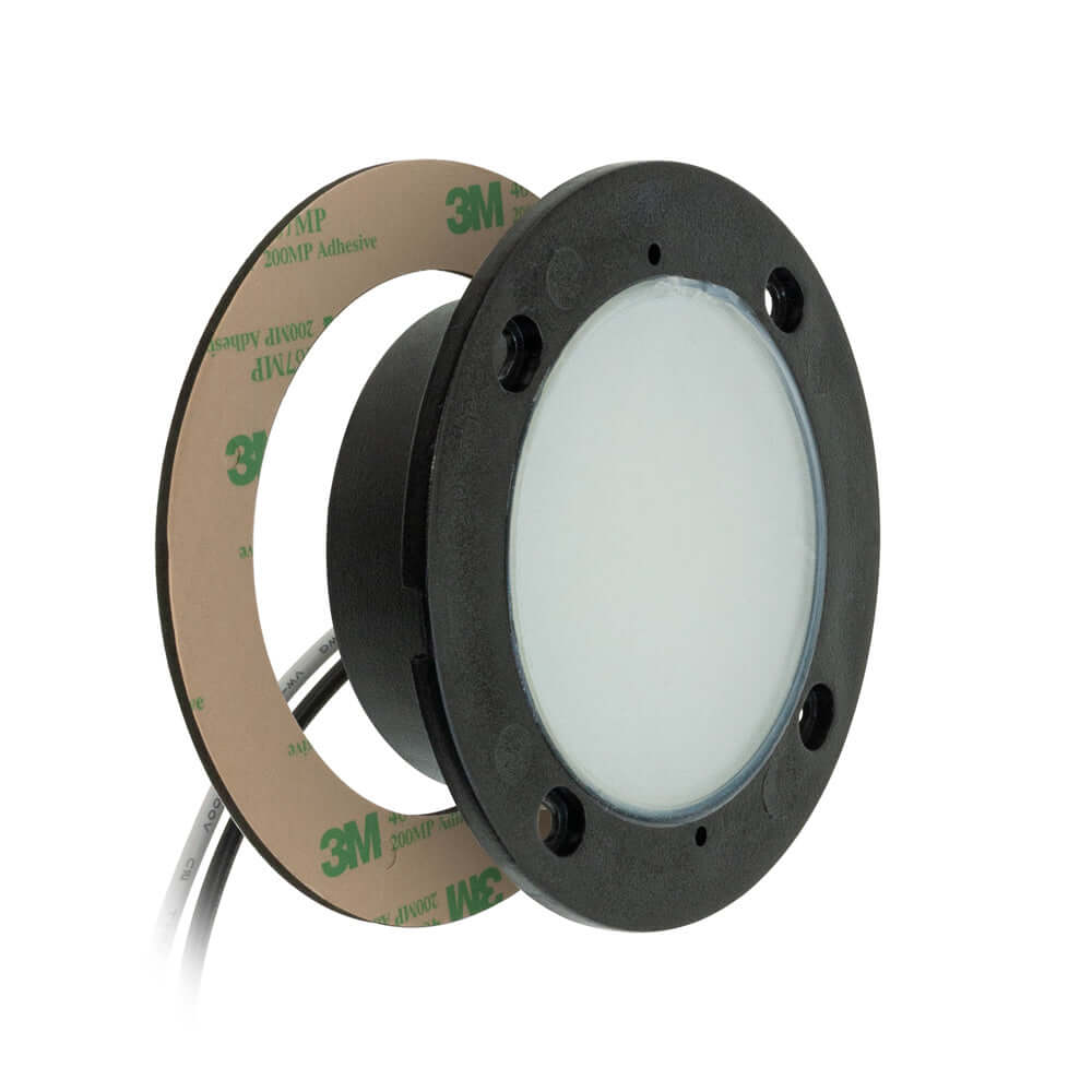 RD05HV-30K 120V Round Gang LED Step light 3W 3000K (Engine Only)