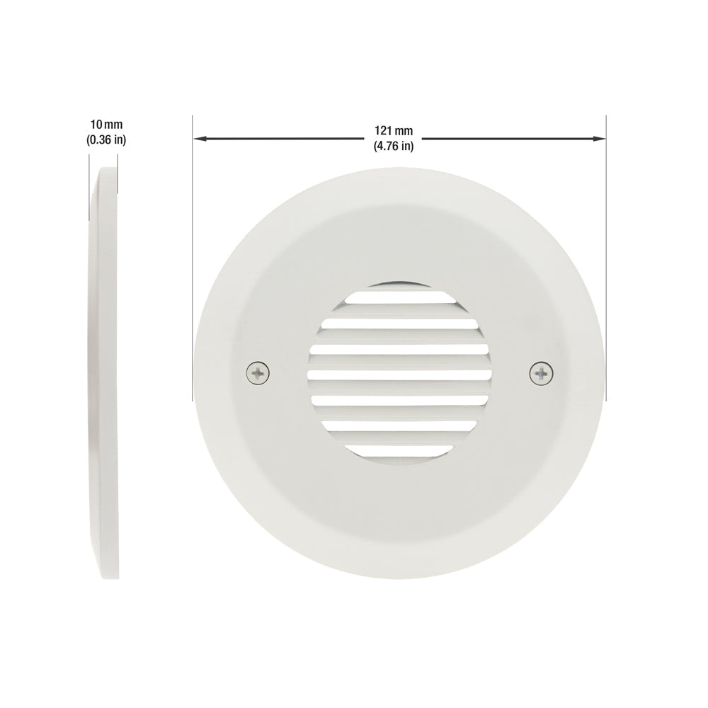 Round Gang LED Step Light/ Pathway Light 100-240V 2.5W 3K