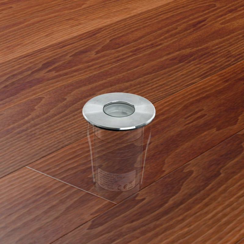 2 inch Round Recessed LED Inground Light 24V 2.5W 3K
