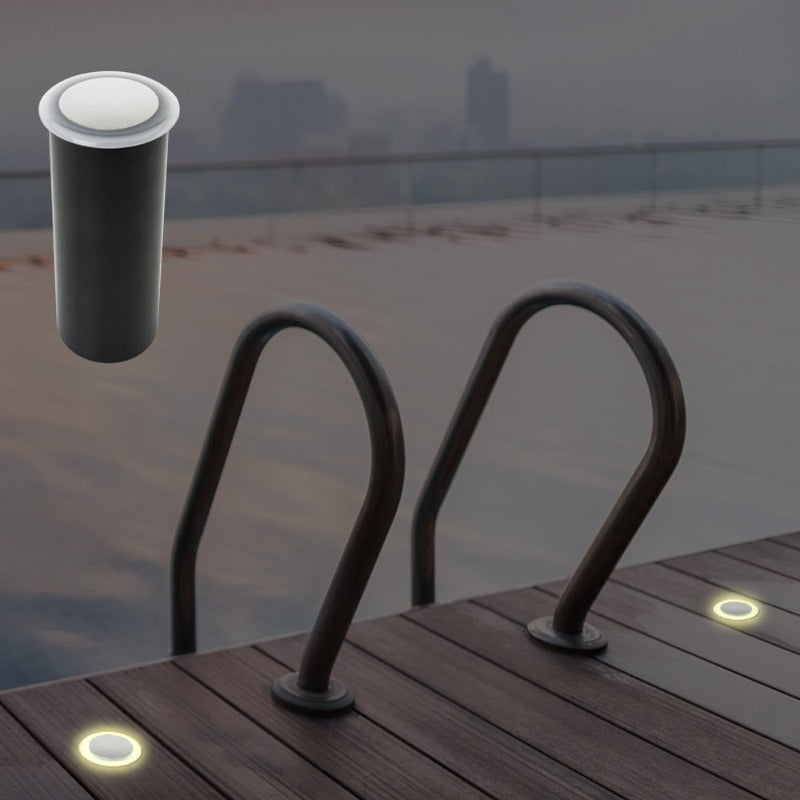 D1BO0136 2.5 inch Round Recessed Inground light