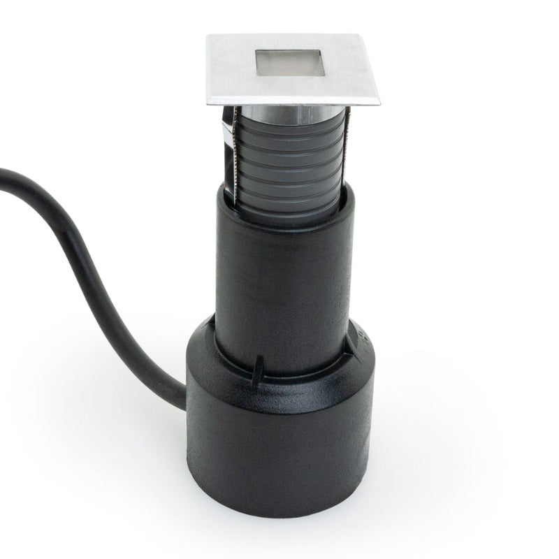 Outdoor Mini LED Square Inground light 24V 0.6W 3000K