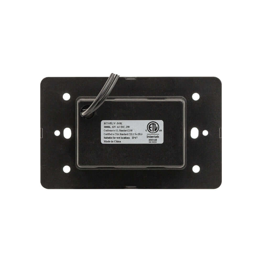 RT05LV-30K 12V Single Gang LED Step Light 2W 3000K (Engine Only)