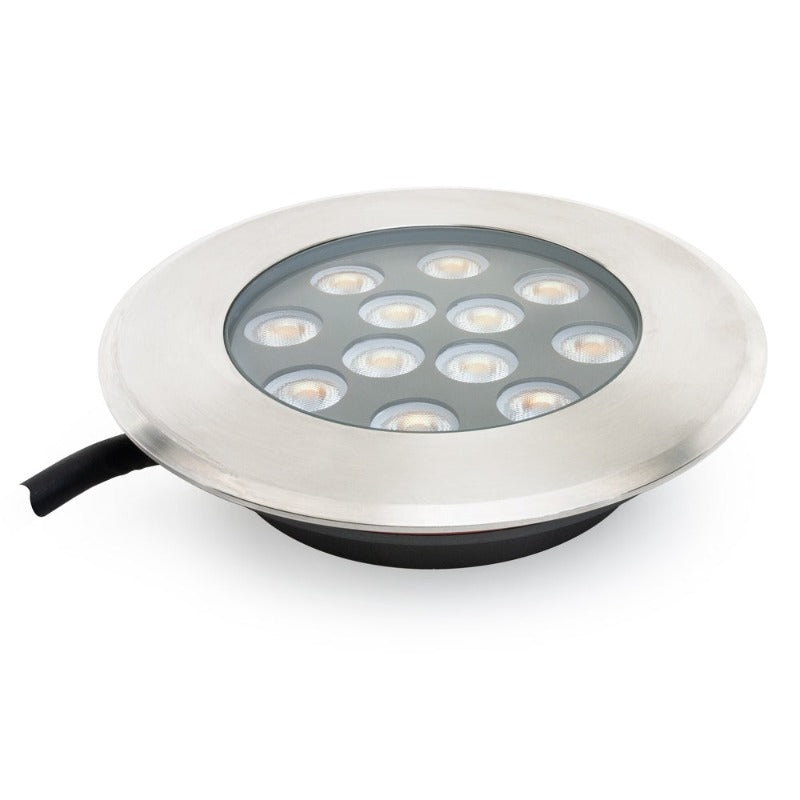 UL-1201-1500-I 6 inch Round Shallow Recessed inground light