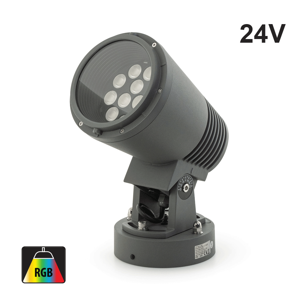 B3BJM1203 Outdoor LED Landscape Spotlight 24V 36W RGB