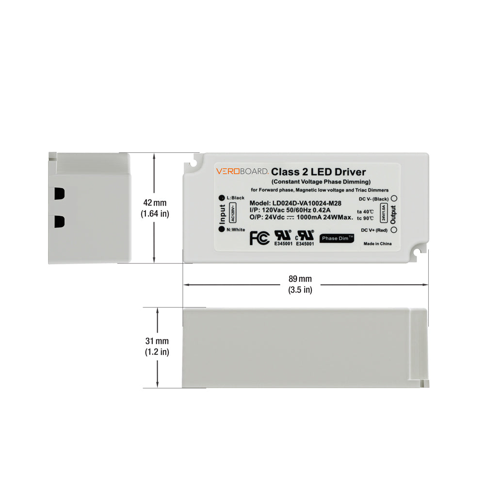 ES LD024D-VA10024-M28 Constant Voltage LED Driver