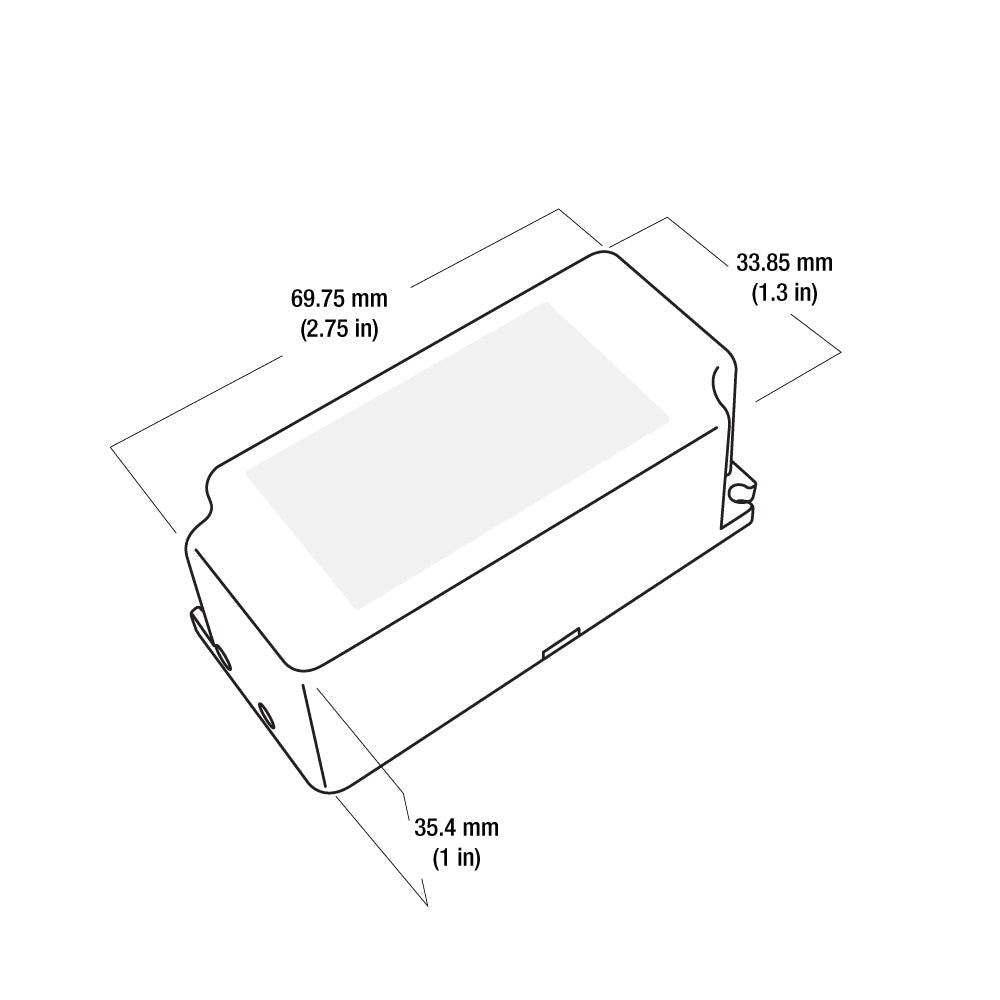ES Constant Current LED Driver 220mA 33-42V 9W LD009D-CU02242-M9