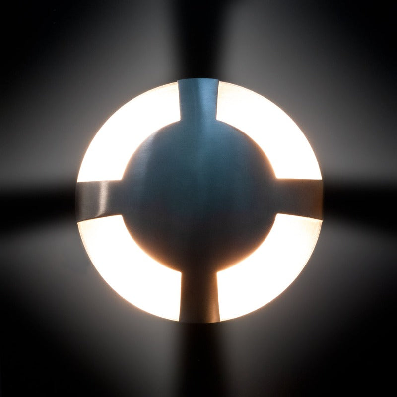 4.5 inch Round Recessed Four way Inground light