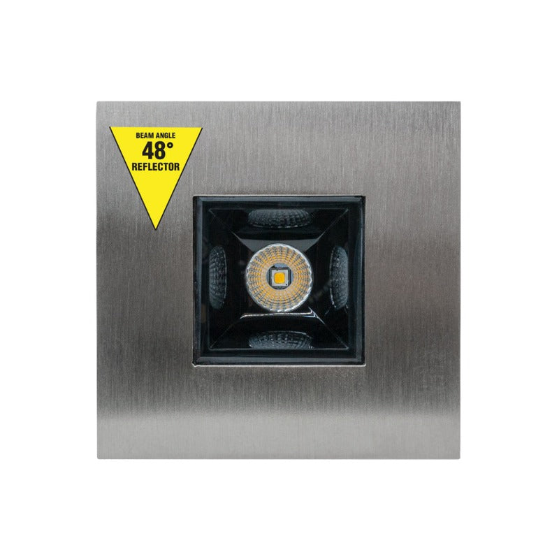 UL-1020-0500-A 2.5 Inch Square Inground light 24V 5W