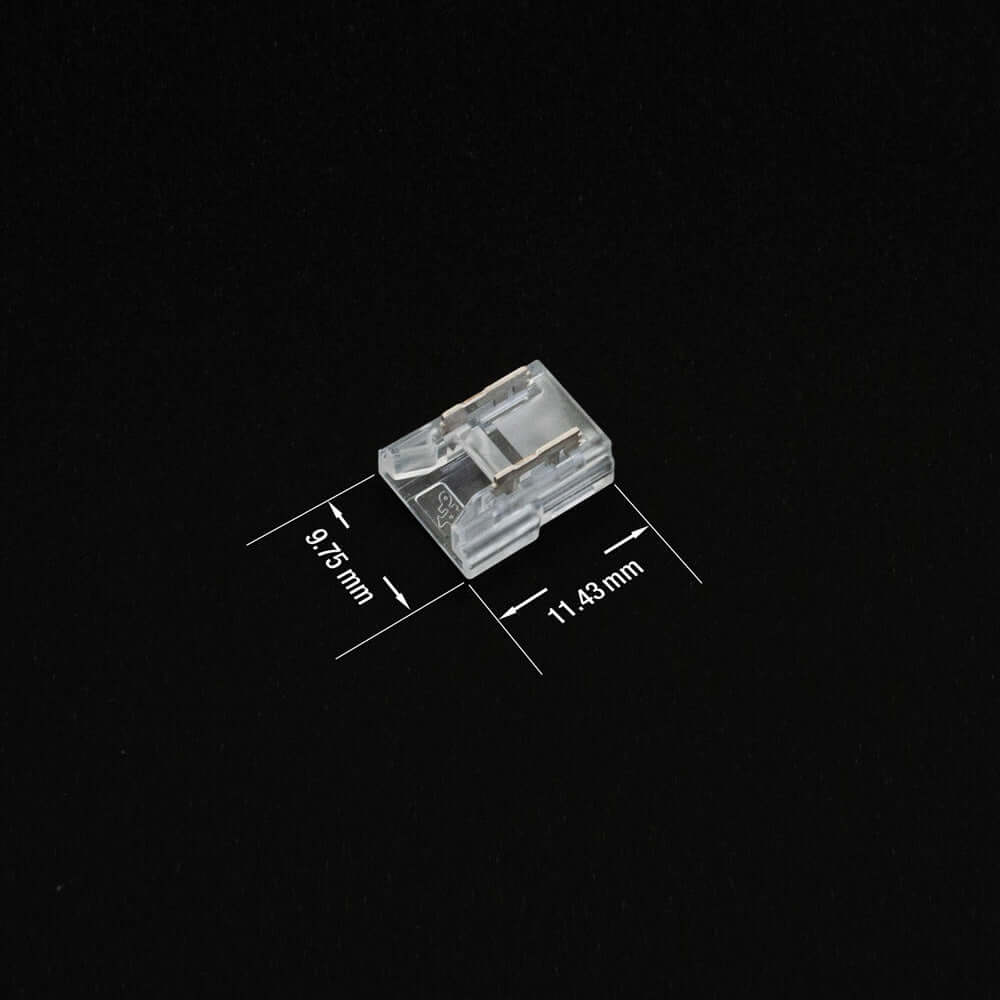 LED Strip to Wire Connectors VBD-CON-8MM-1S1W (pack of 5), gekpower