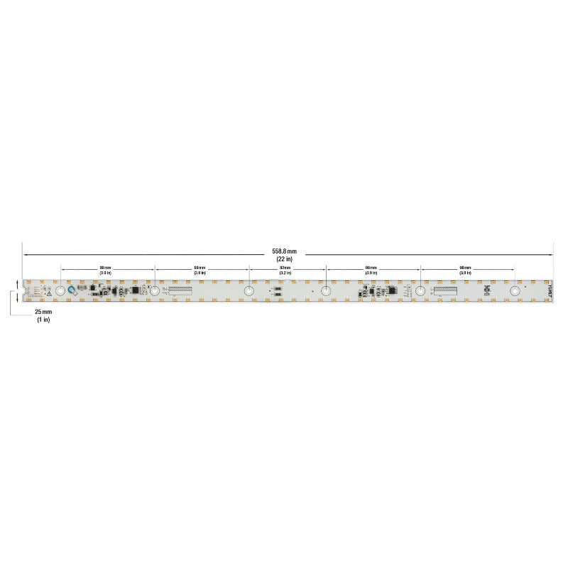 22 inch Slim ZEGA LED Module SLM 22-030W-930-120-S3-Z1B, 120V 30W 3000K(Warm White), gekpower