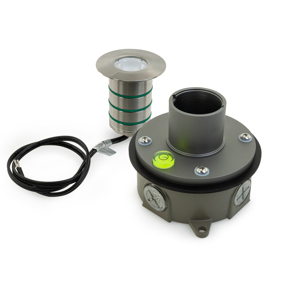 RD-34-5W-30K 3 inch Round Inground Light with Concrete box