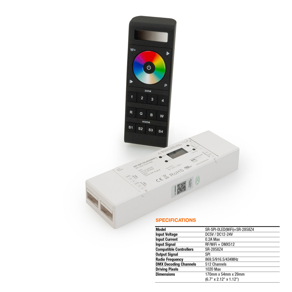 SR-SPI-0LED(WiFi) DMX LED Light Receiver