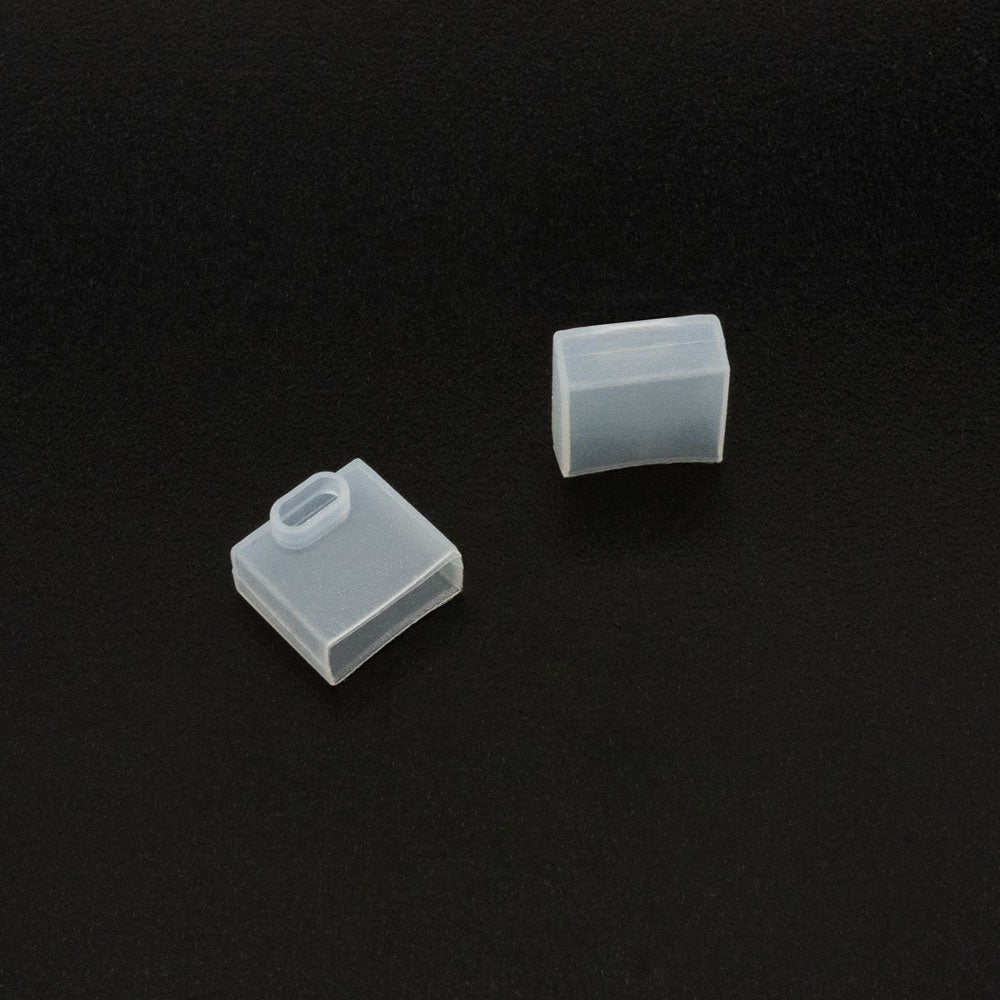 Neon LED Channel Endcaps VBD-EN0410-W Side (L Type) - gekpower