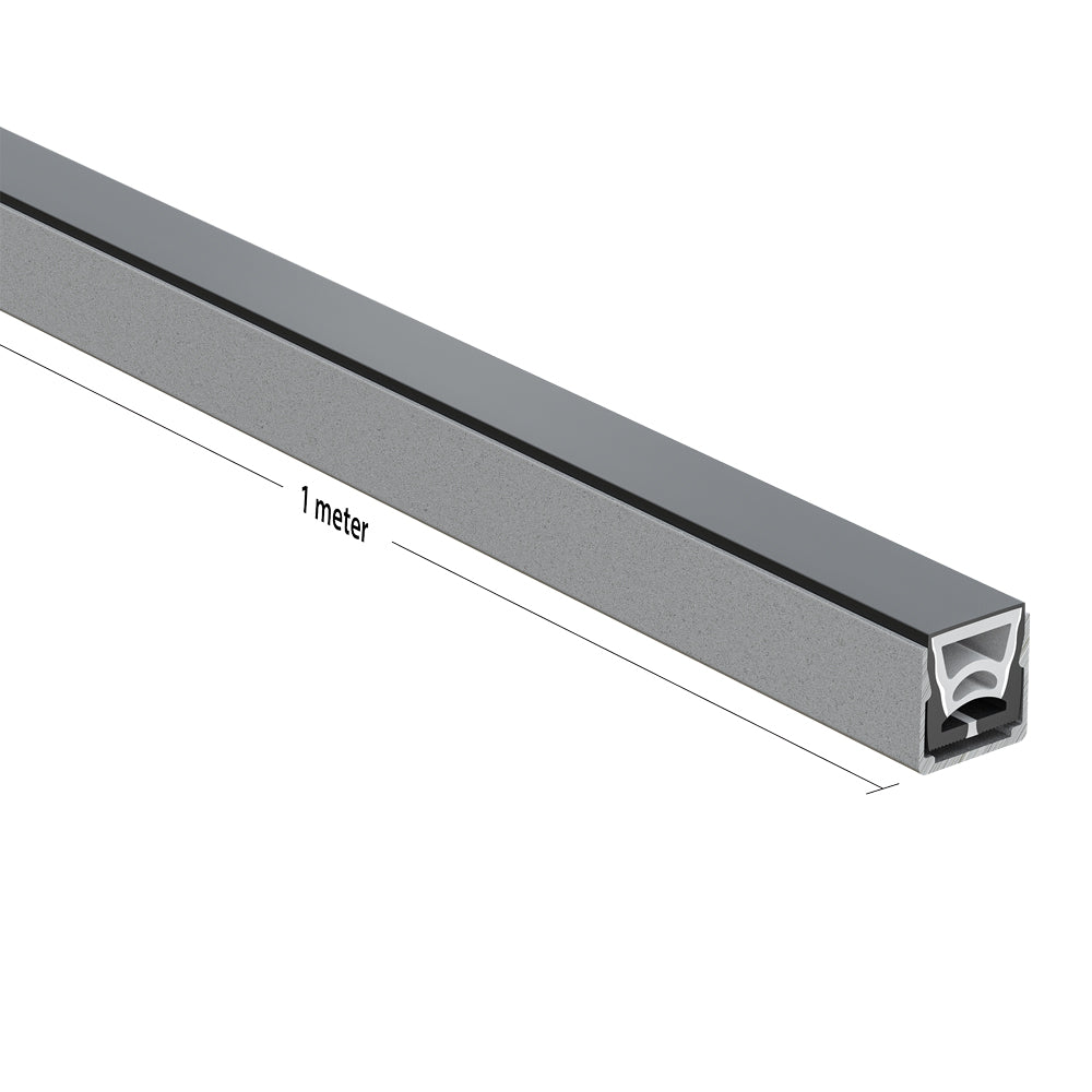 Black Silicone LED Neon Channel VBD-N2020-SF-B