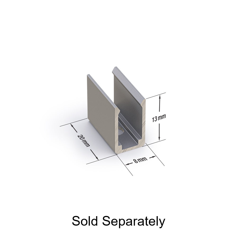 Black Silicone LED Neon Channel VBD-N0612-SD-B