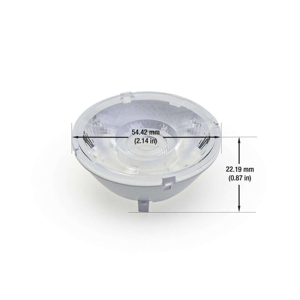 LW-LENS-55-15 Track Head Lens - 20W 15 Degree