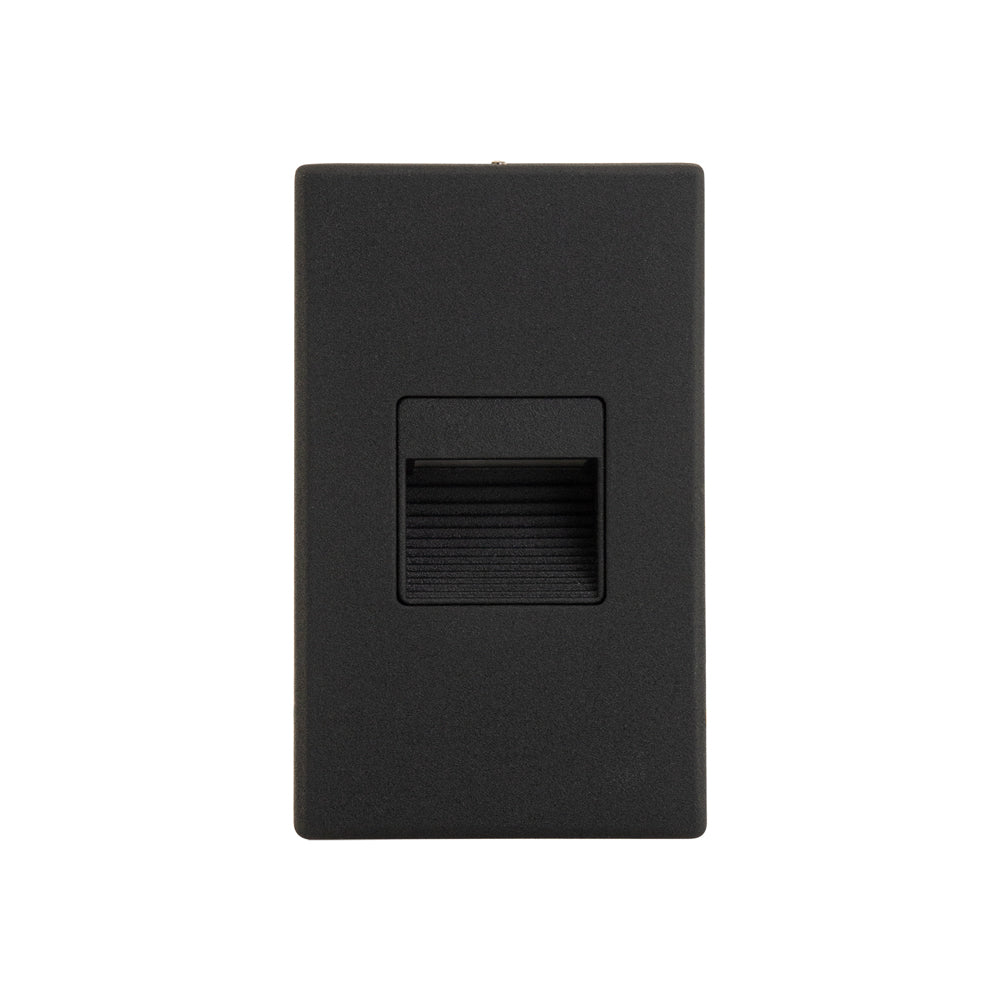 LSD-5CCTBK Horizontal and Vertical Orientation Black LED Step Light 120V, 2W, Adjustable 5CCT(2.7K, 3K, 3.5K, 4K, 5K)