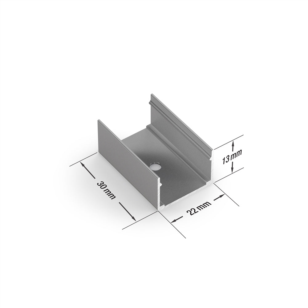White Silicone Flexible LED Neon channel VBD-N2014-SF-W, per foot(30.5cm) SURFACE Mount