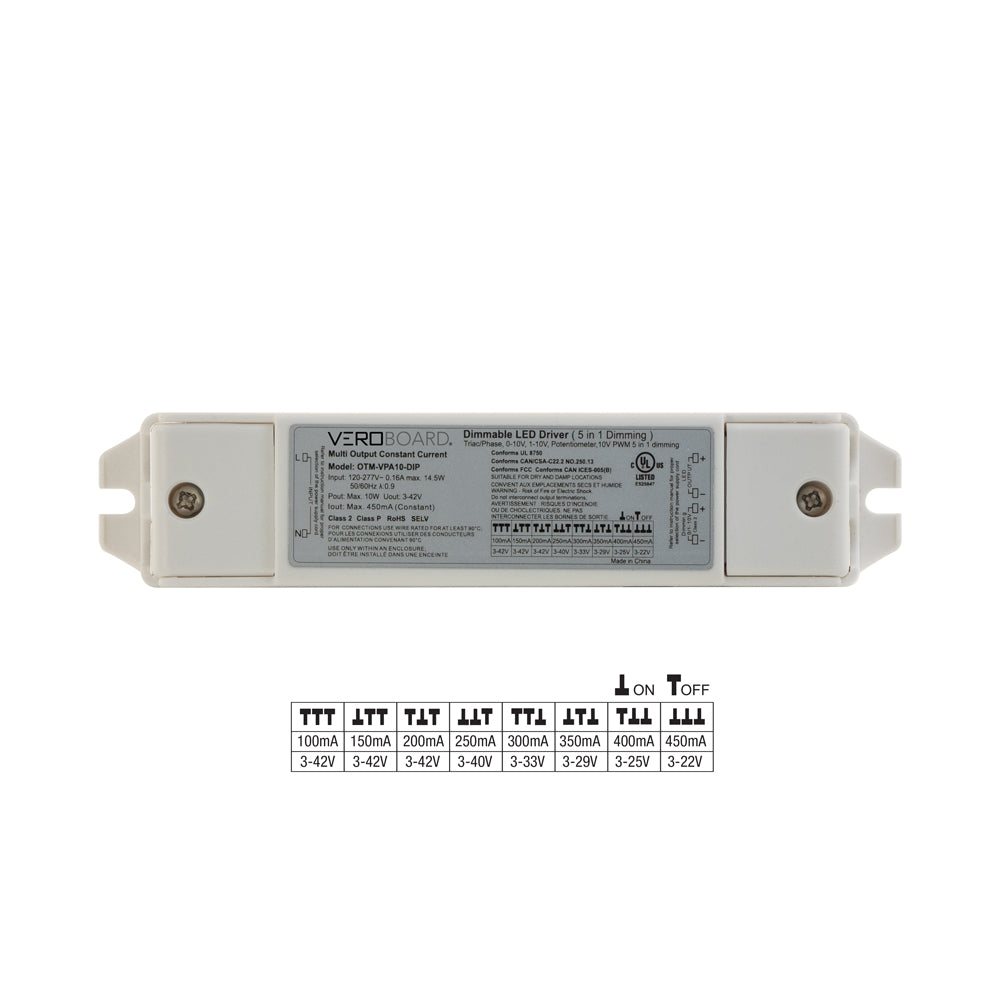 OTM-VPA10-DIP Selectable Constant Current LED Driver