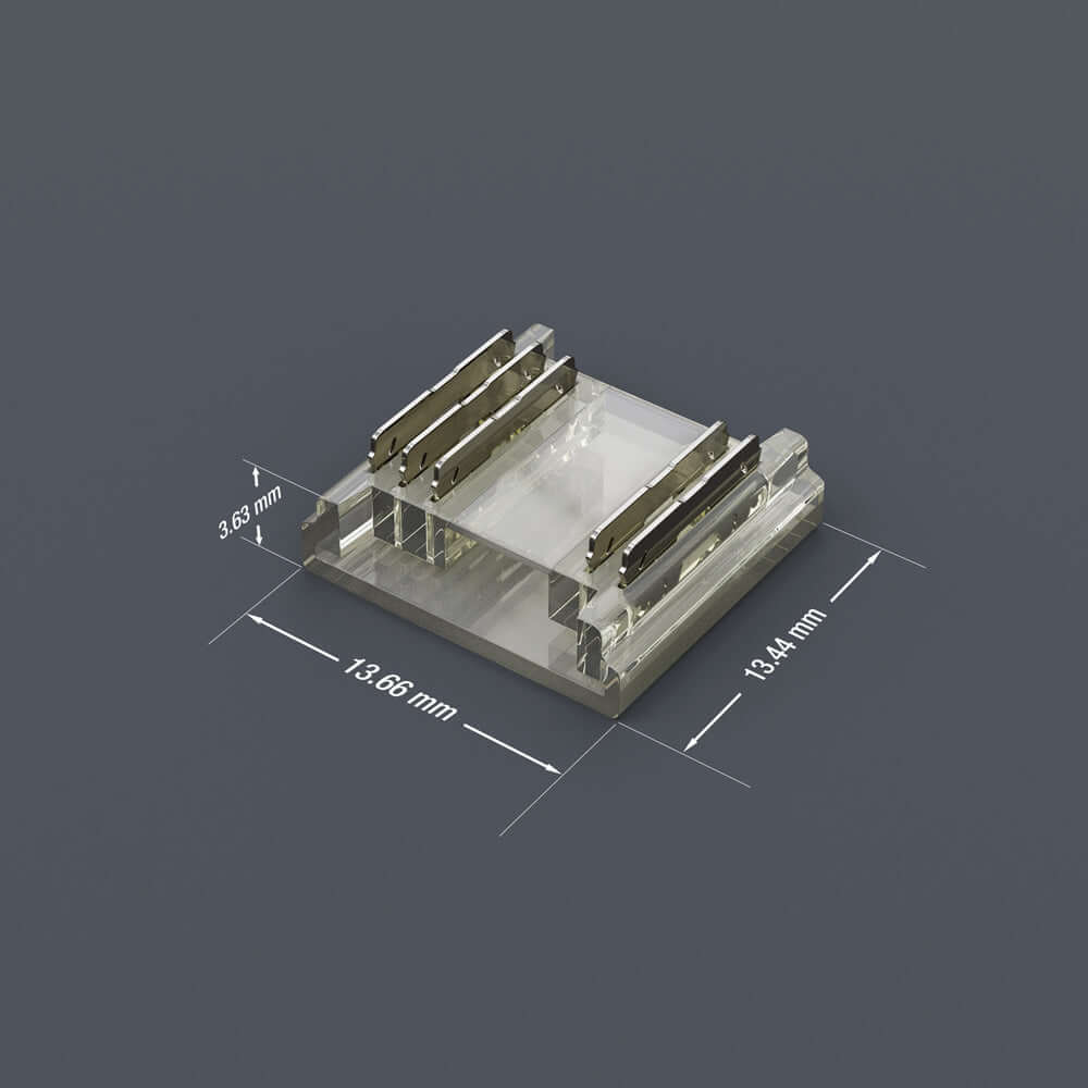 12mm RGBW Beetle Connector Strip for COB Strips