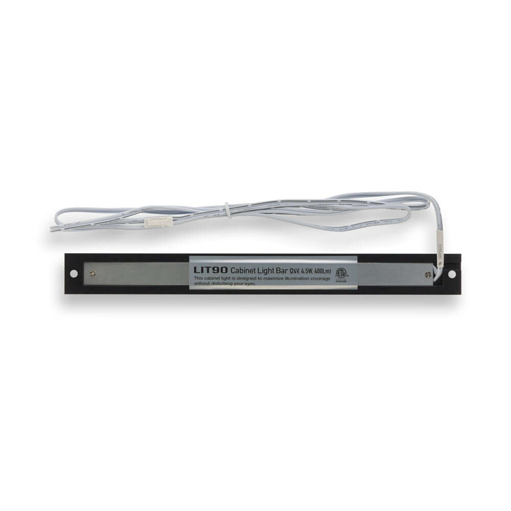 8" Linear Cabinet Light - 24V 4.5W Black