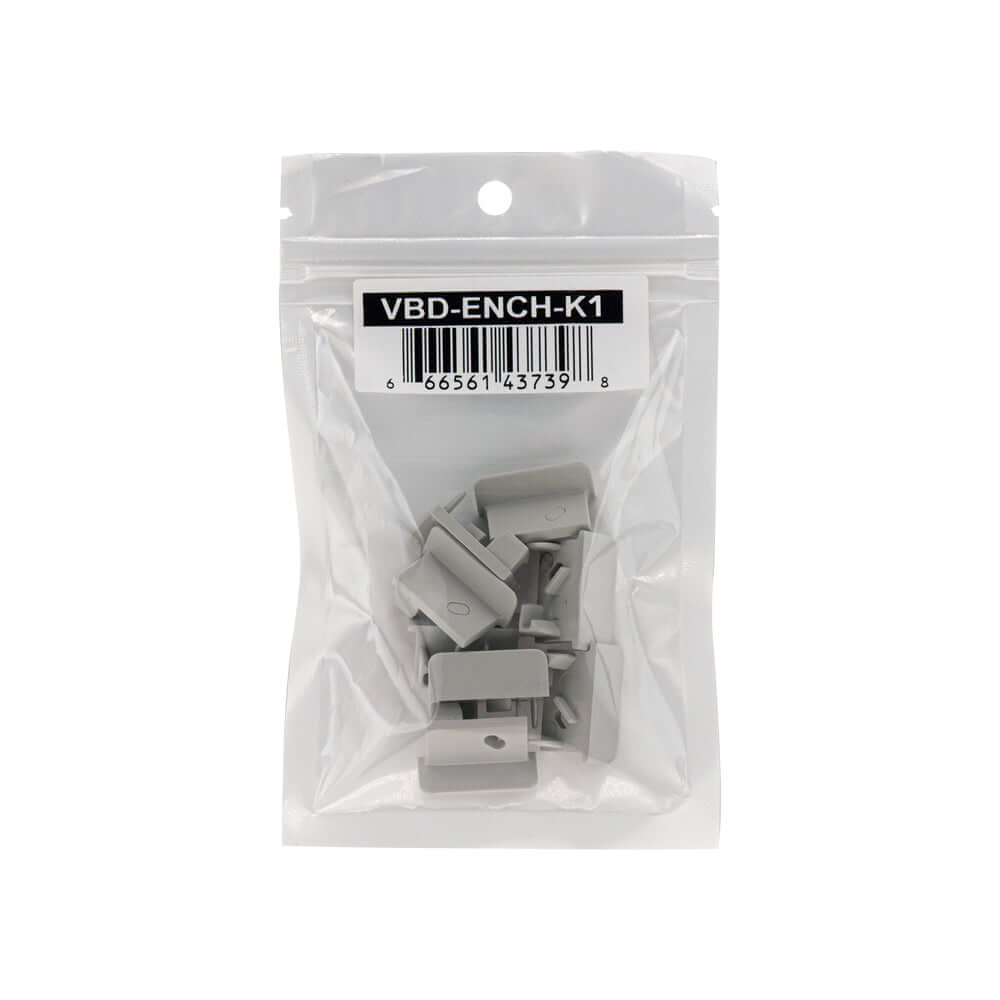LED Channel Endcaps - VBD-ENCH-K1 - Pack of 8