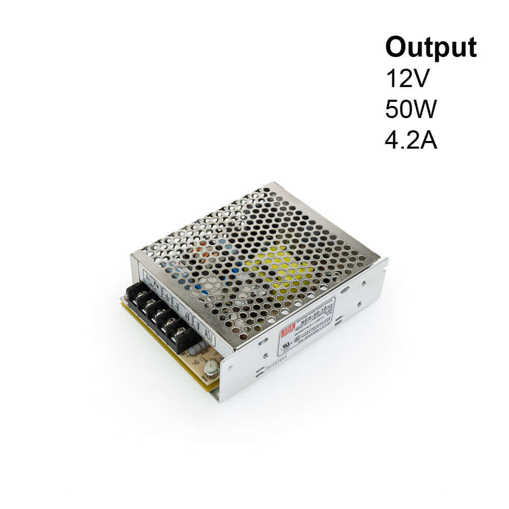 Mean Well NES-50-12 LED Driver - 12V 4.2A 50W
