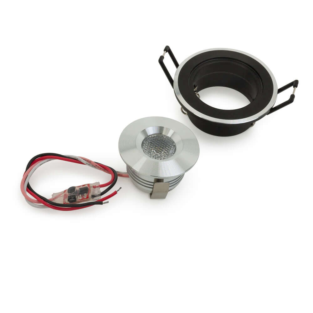 Type 5 1.5" Round LED Downlights - Warm White 3000K