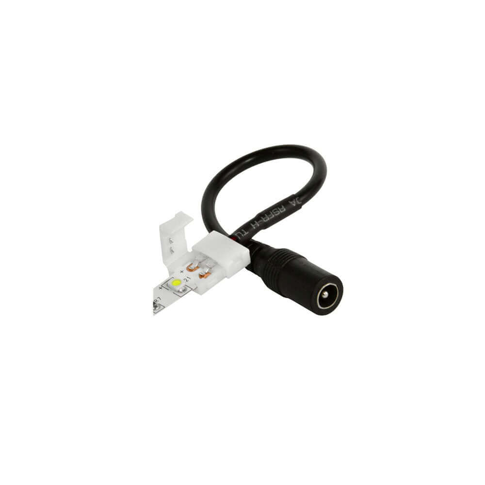 2.1mm Female to 8mm LED Stripe Connector