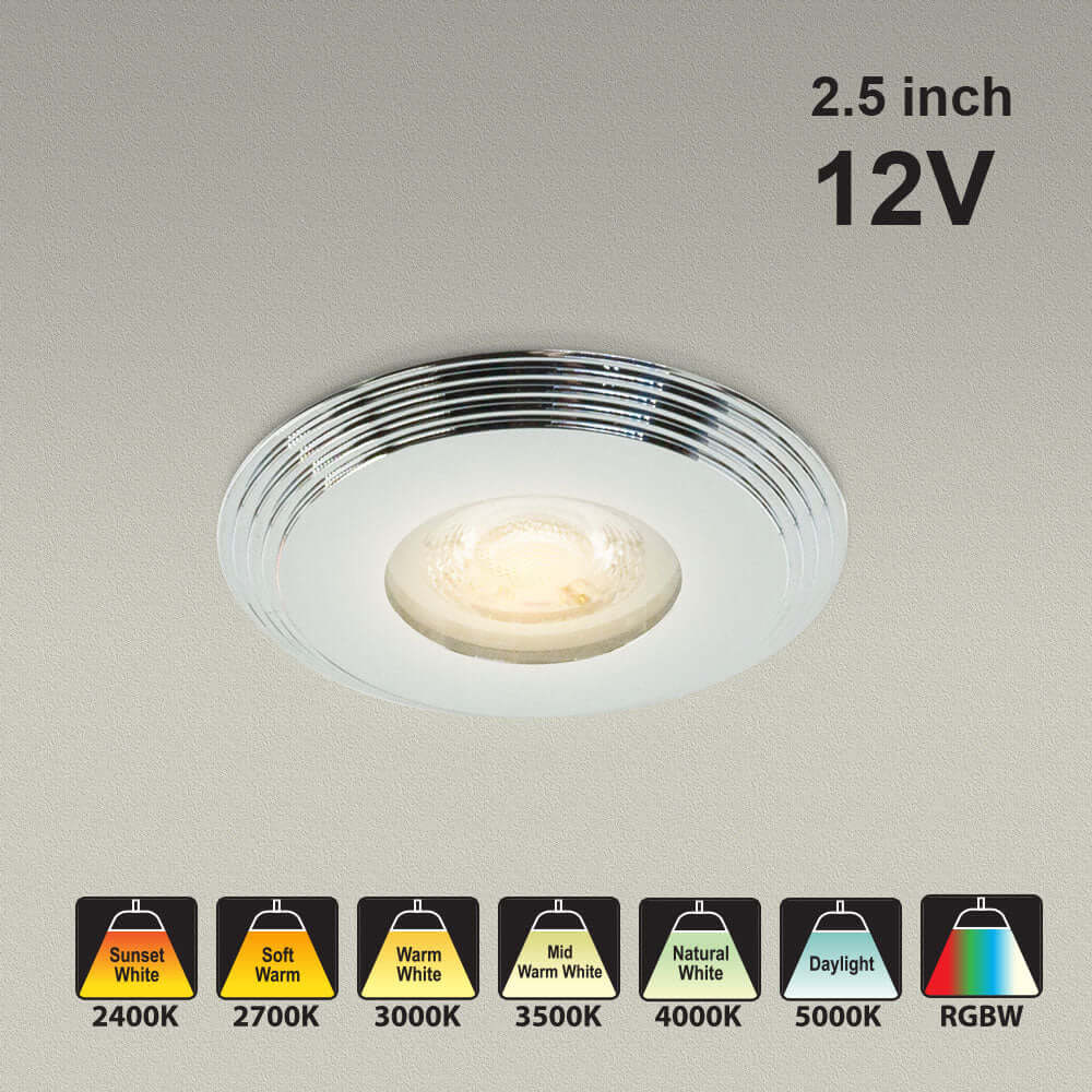 666561407162 - VBD-MTR-3C Low Voltage LED Downlight - Chrome