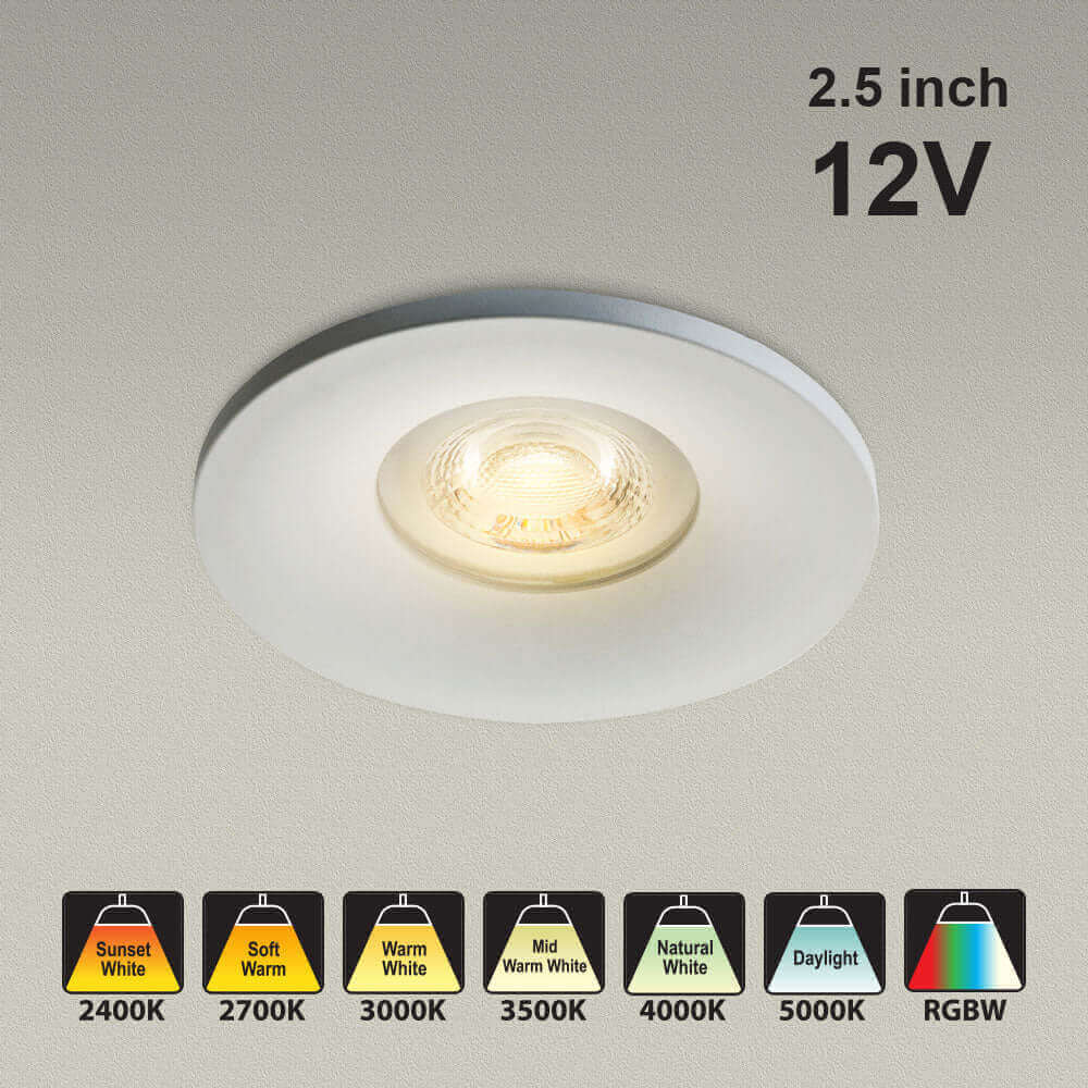666561407193 - VBD-MTR-4W Round Low Voltage LED Ceiling Light