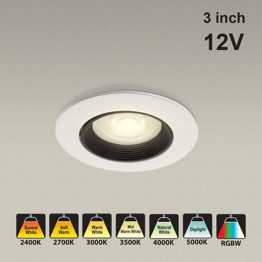 VBD-MTR-67T Low Voltage LED Downlight - 3" Round