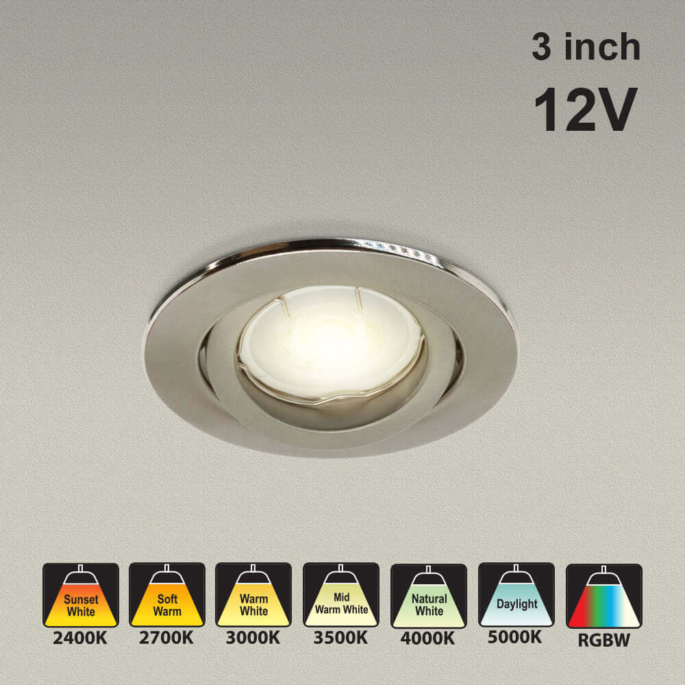 VBD-MTR-65T Low Voltage LED Downlight - 3 Inch Round