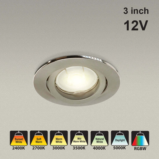 VBD-MTR-65T Low Voltage LED Downlight - 3 Inch Round