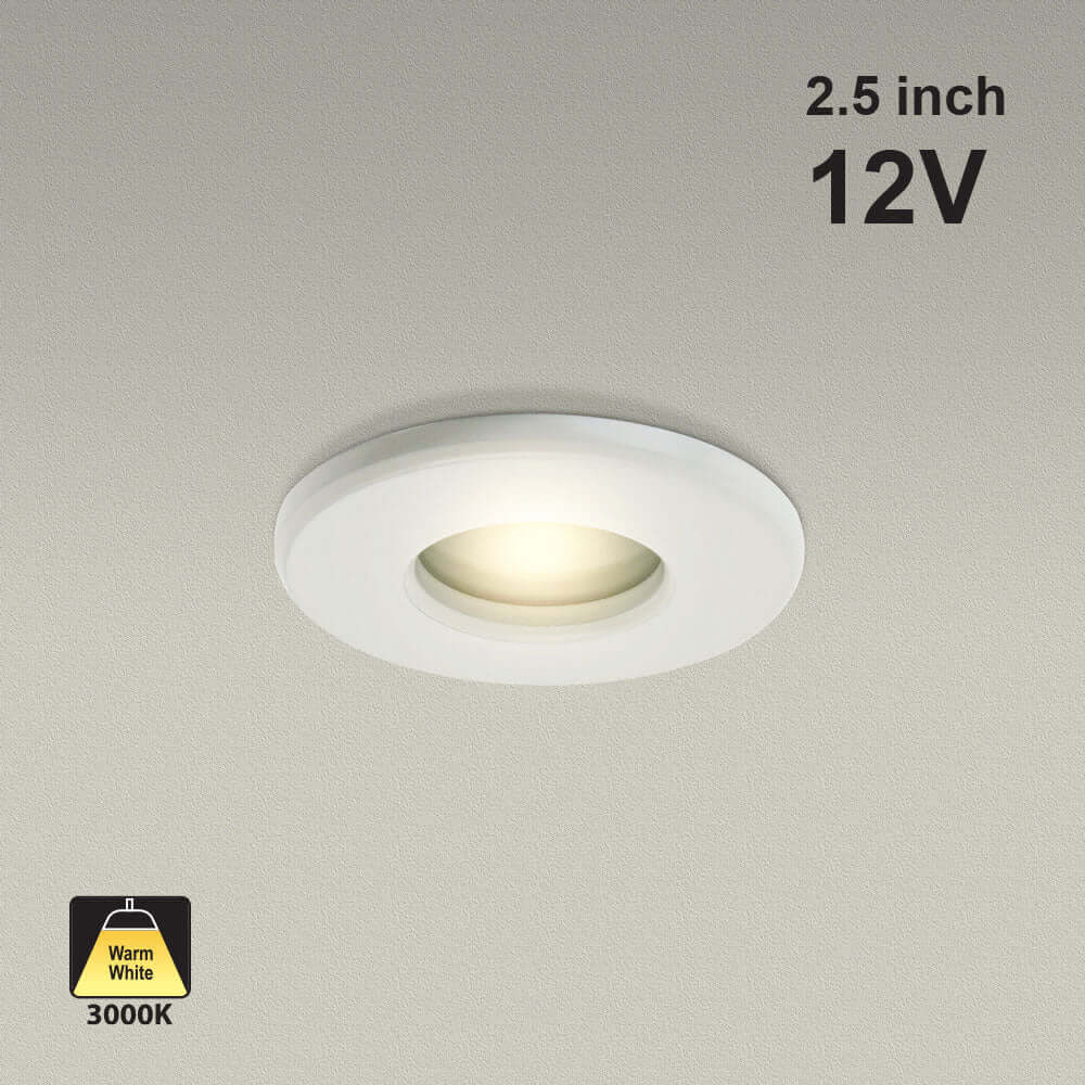 666561407513 - T-63 MR16 Light Fixture - 2.5" Round White