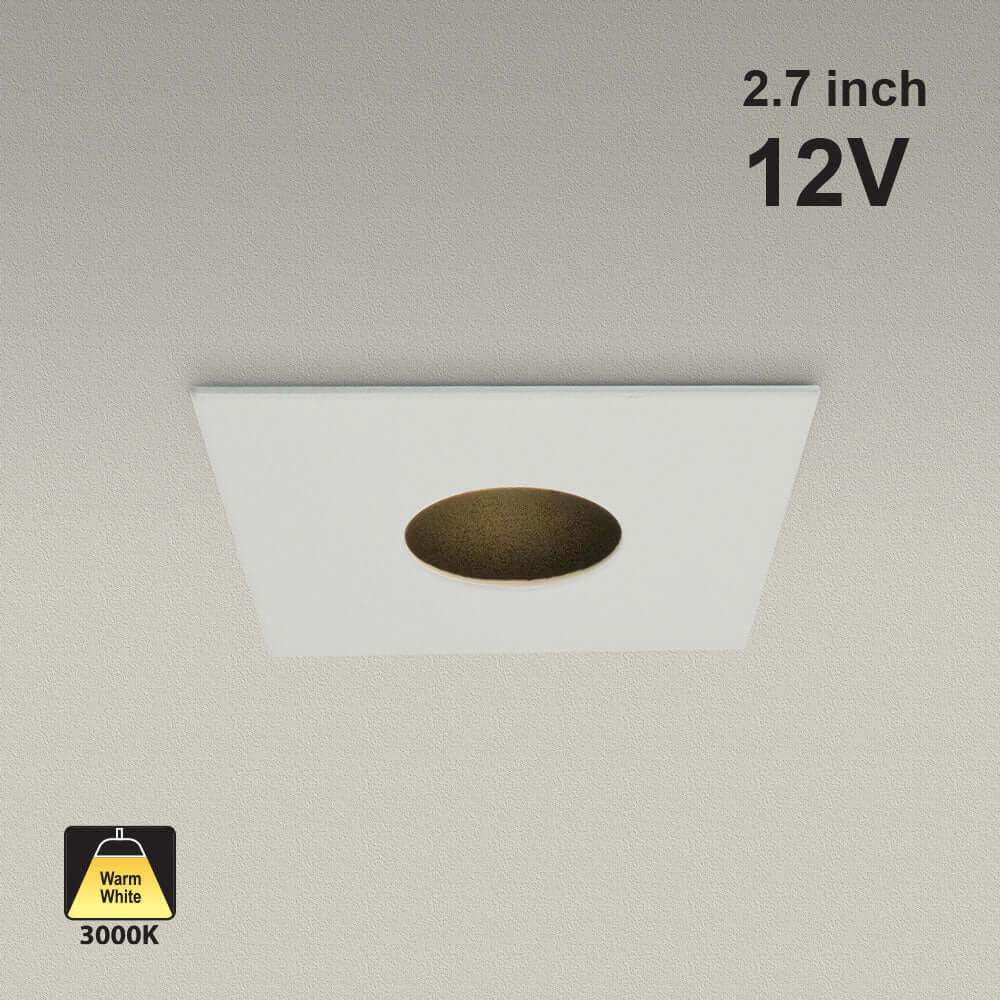 T-58 MR16 Recessed LED Light Fixture - 2.75" Square