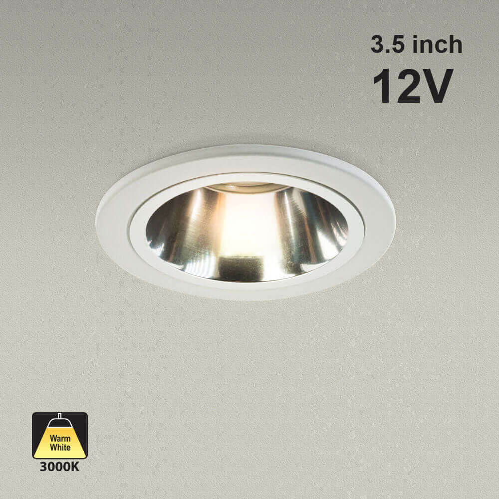 T-53 MR16 Light Fixture - White Polished Chrome