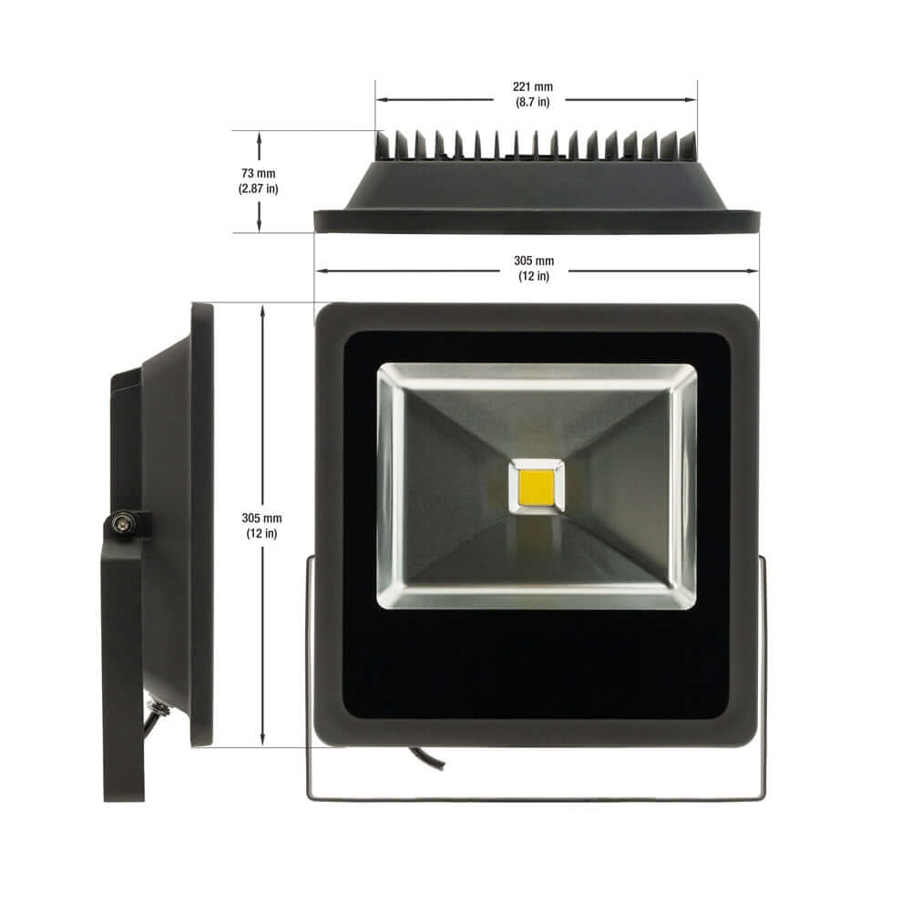 50W LED Outdoor Flood Light 5000K - IP65 Rated