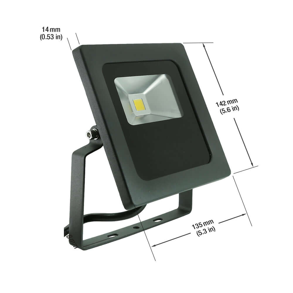 10W LED Outdoor Flood Light - 5000K Daylight
