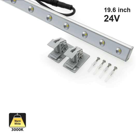 500mm Linear LED Wall Washer B6IB2434 - Warm White