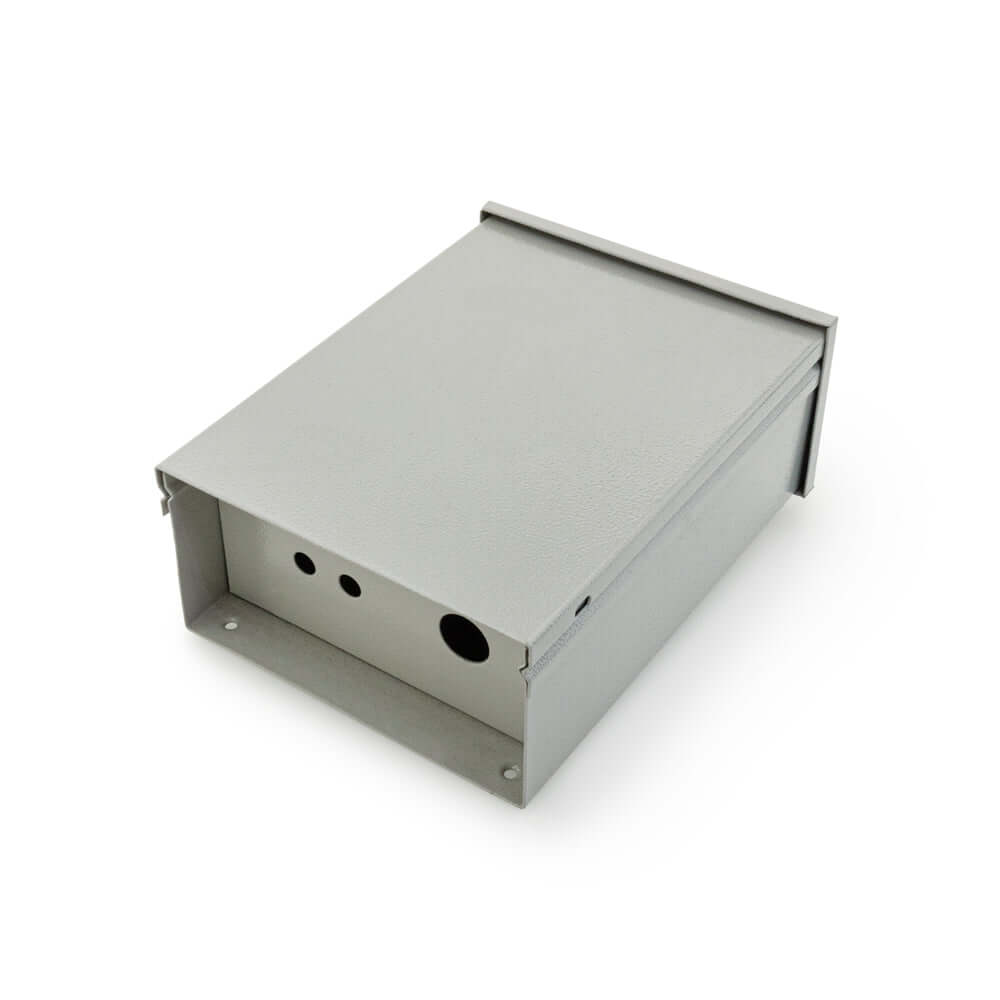 Small Metal Box 183 x 141 x 75mm - Durable Steel