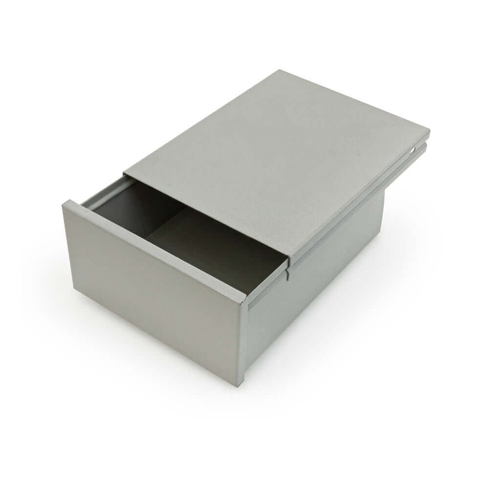 Small Metal Box 183 x 141 x 75mm - Durable Steel