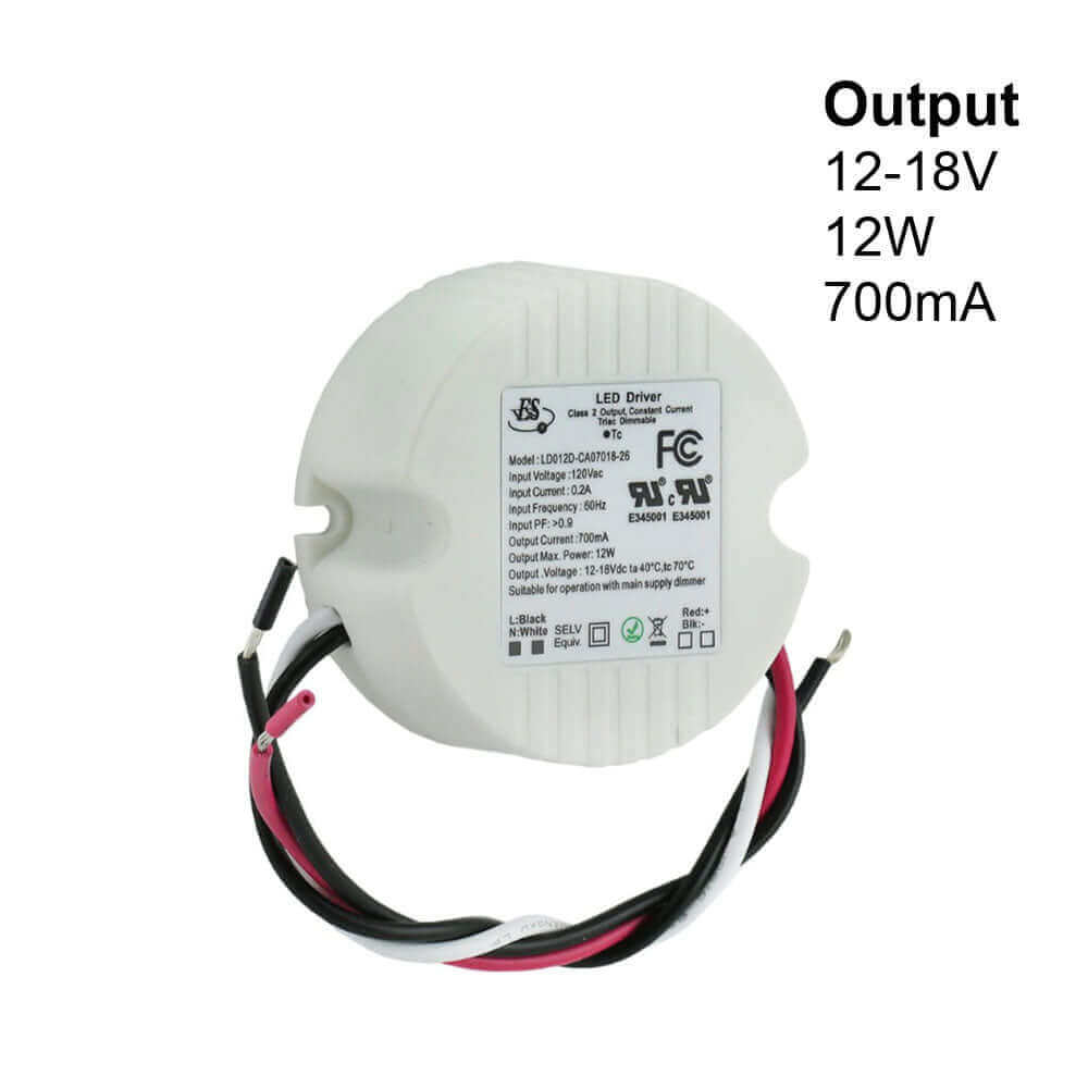 666561412142 - ES LD012D-CA07018-26 700mA LED Driver - Constant Current