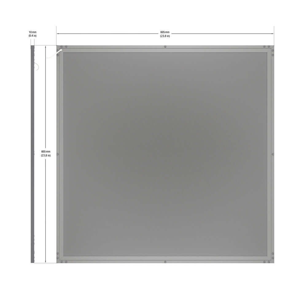 2ft x 2ft Dimmable LED Panel Light 36W 4000K